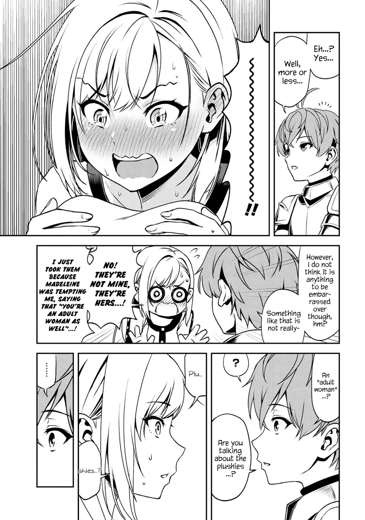 Older Elite Knight Is Cute Only in Front of Me Chapter 5.2 - Page 18
