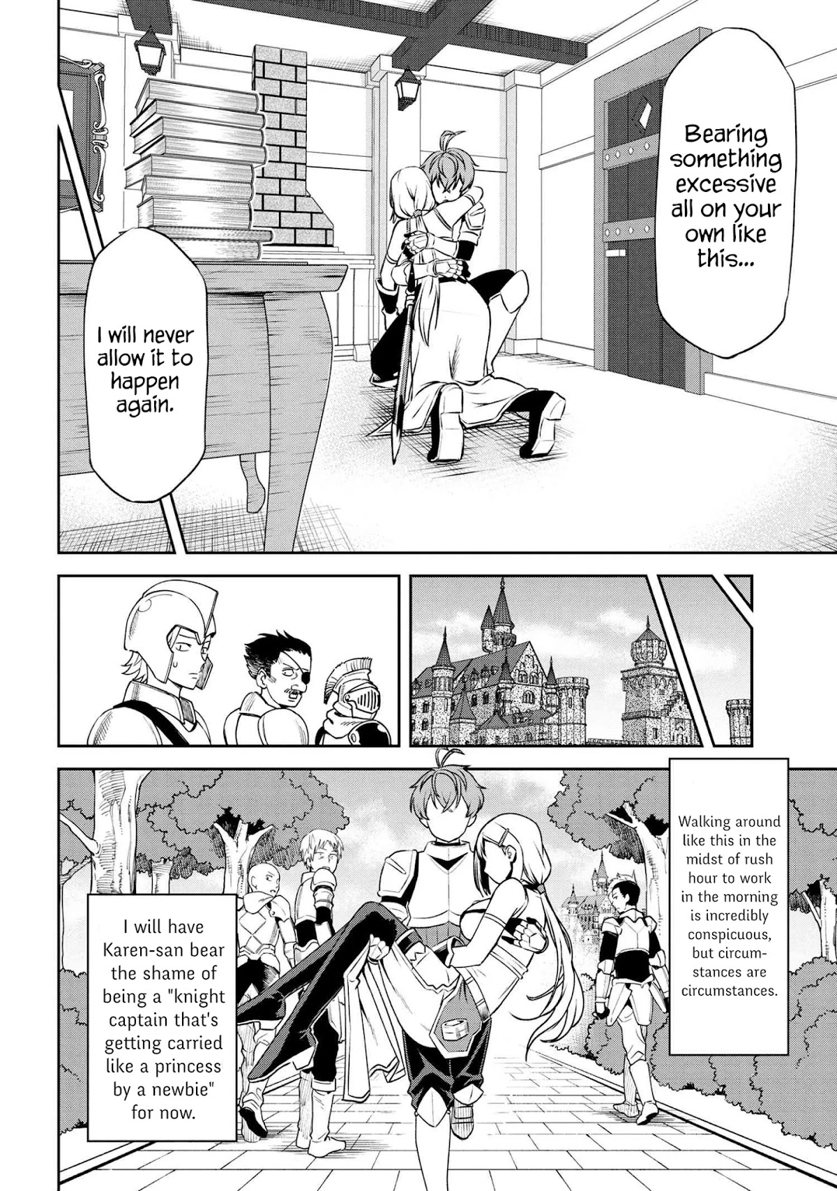 Older Elite Knight Is Cute Only in Front of Me Chapter 5.2 - Page 7