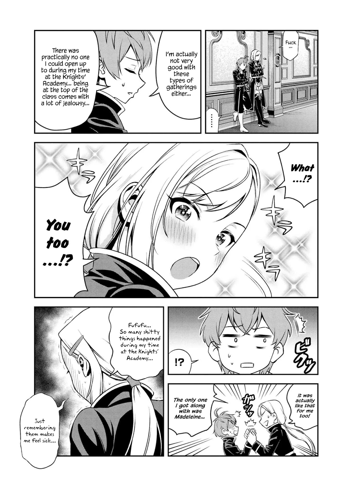 Older Elite Knight Is Cute Only in Front of Me Chapter 6.1 - Page 11