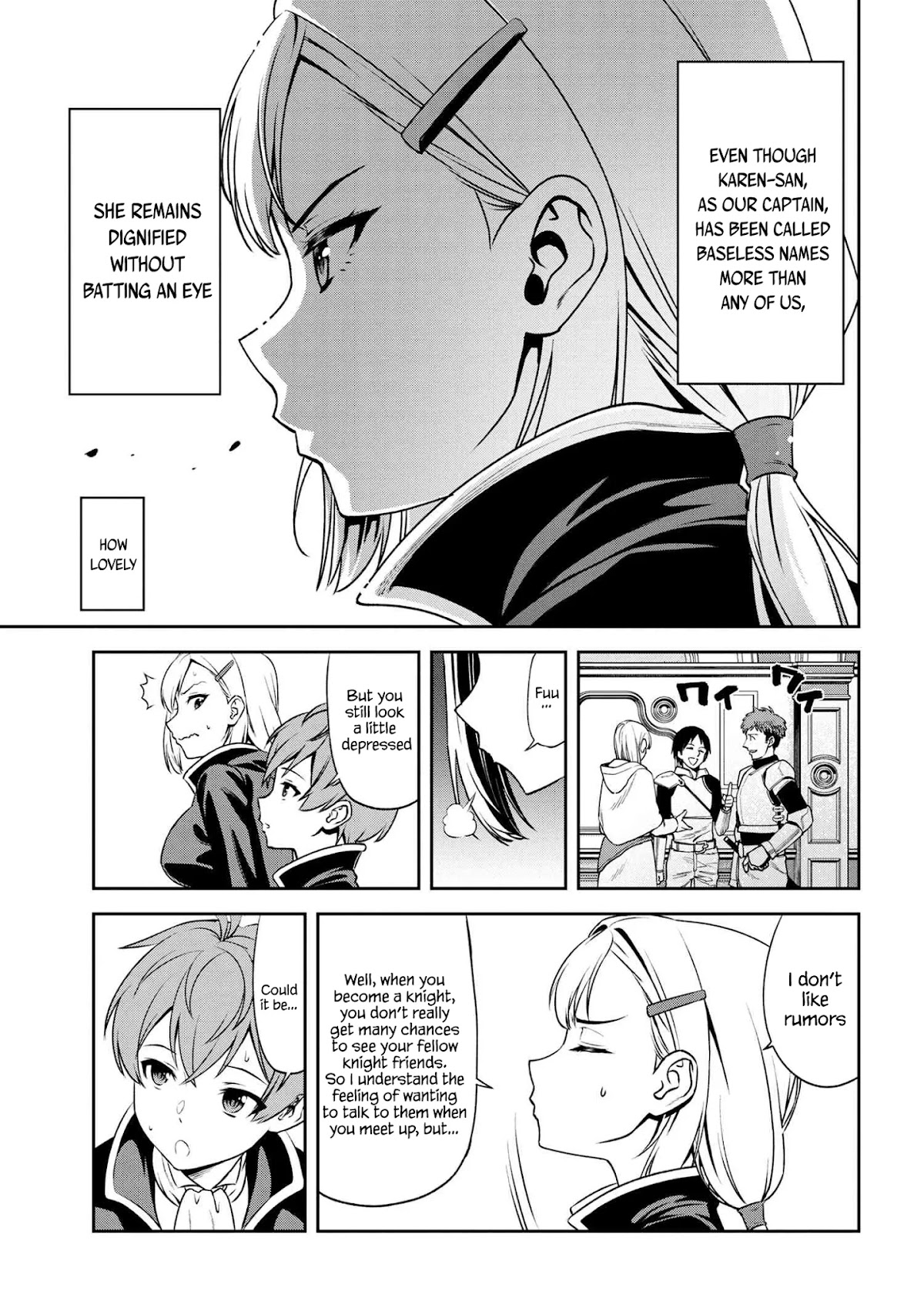 Older Elite Knight Is Cute Only in Front of Me Chapter 6.1 - Page 9