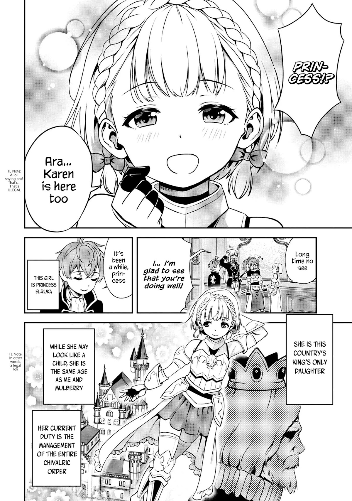 Older Elite Knight Is Cute Only in Front of Me Chapter 6.2 - Page 7