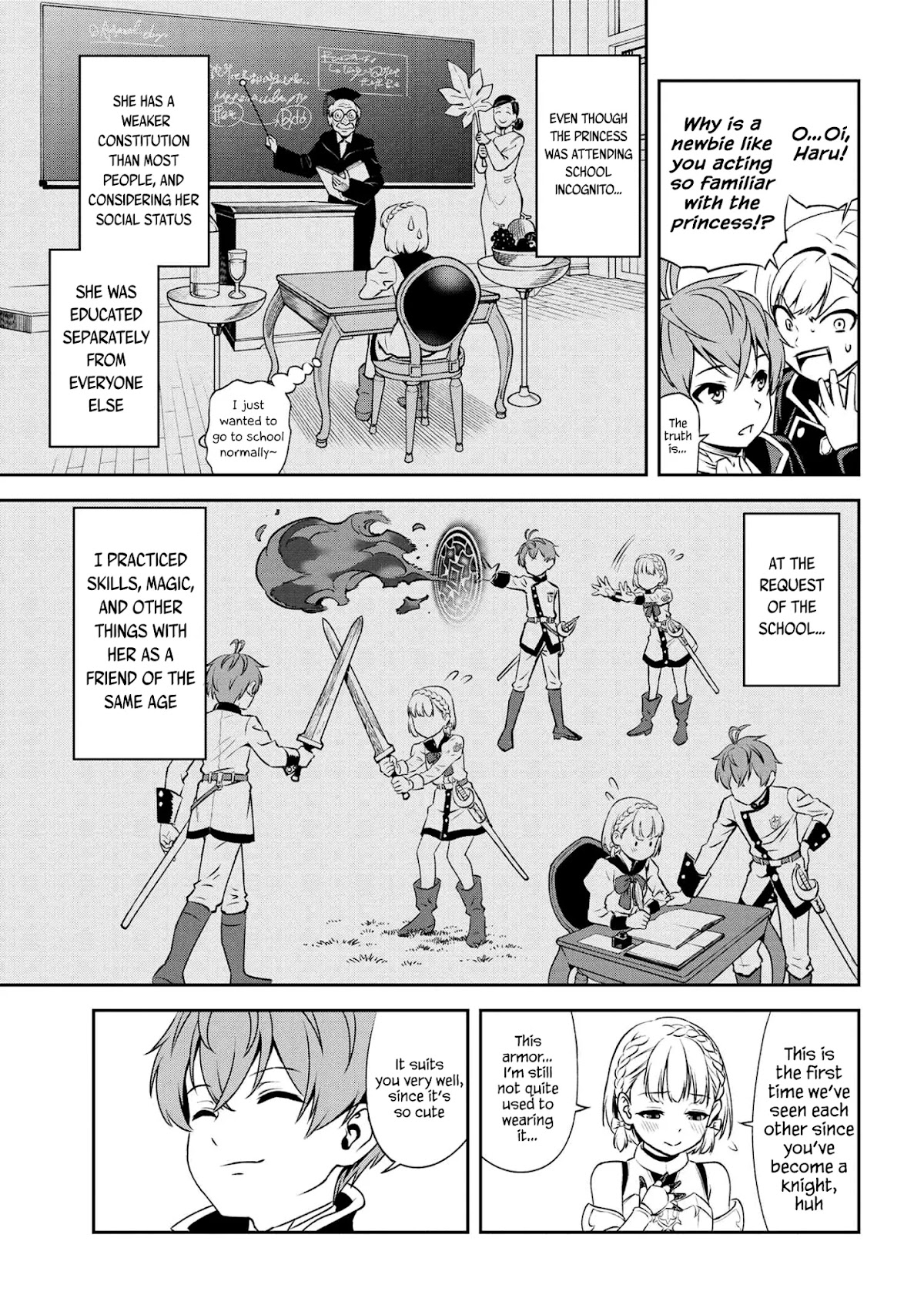 Older Elite Knight Is Cute Only in Front of Me Chapter 6.2 - Page 8