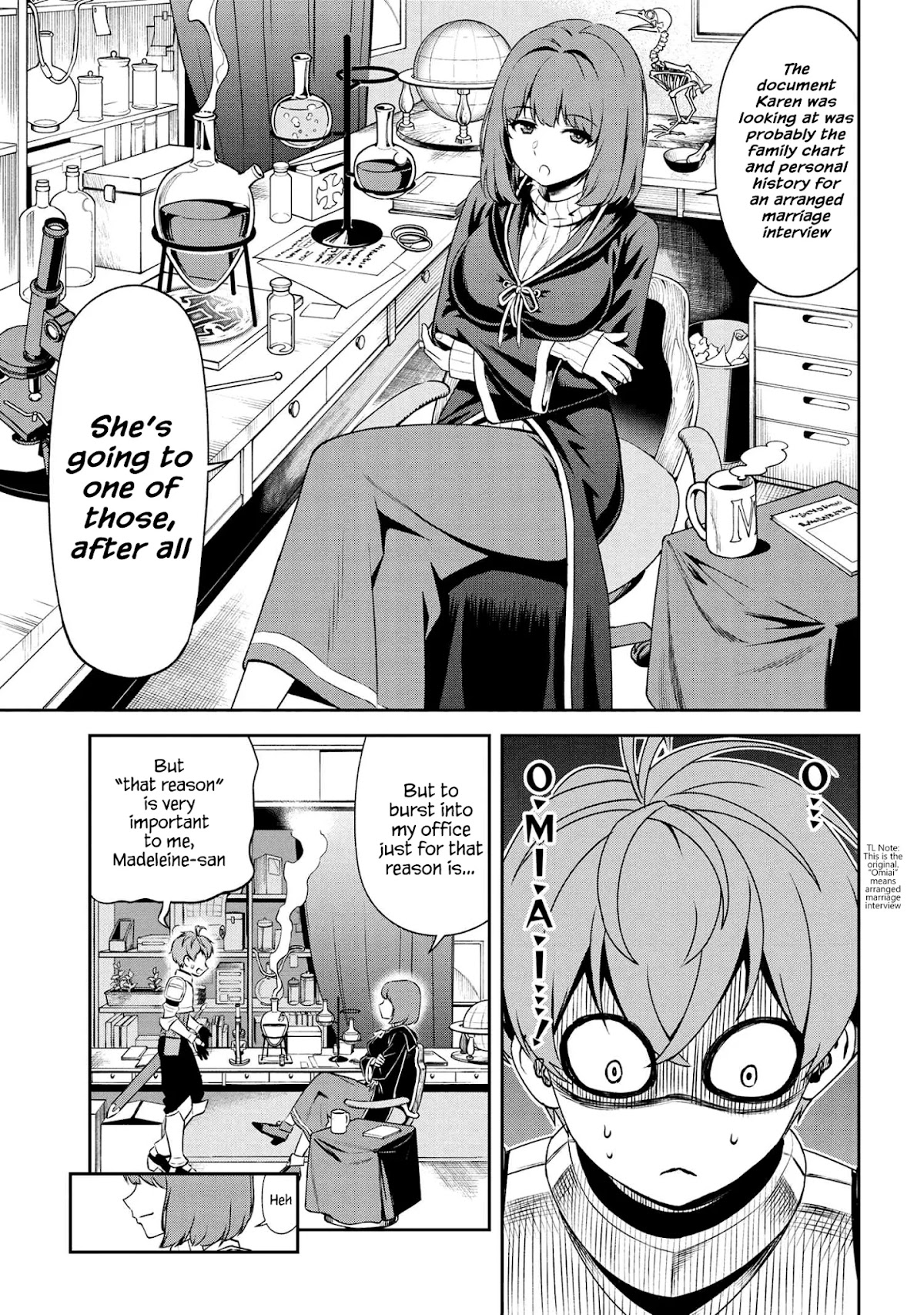 Older Elite Knight Is Cute Only in Front of Me Chapter 7.1 - Page 7