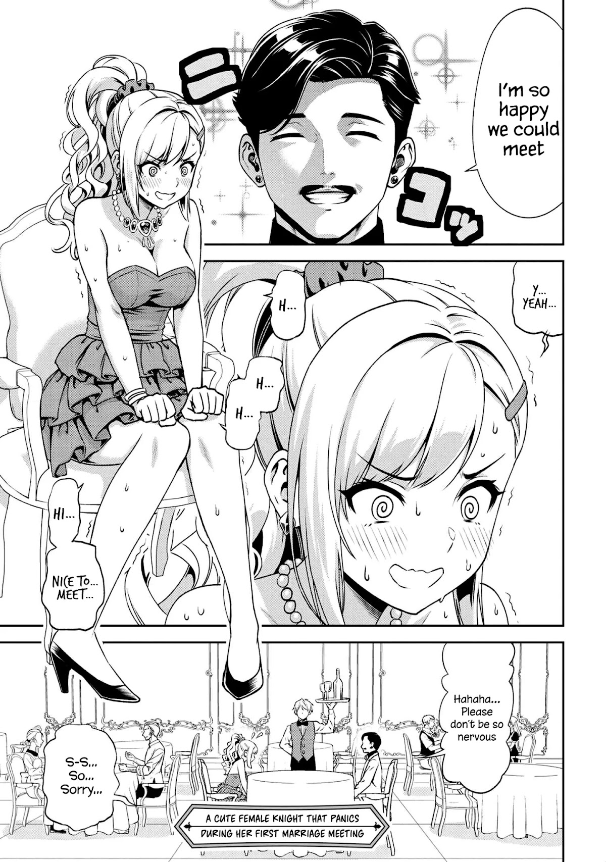 Older Elite Knight Is Cute Only in Front of Me Chapter 7.1 - Page 9