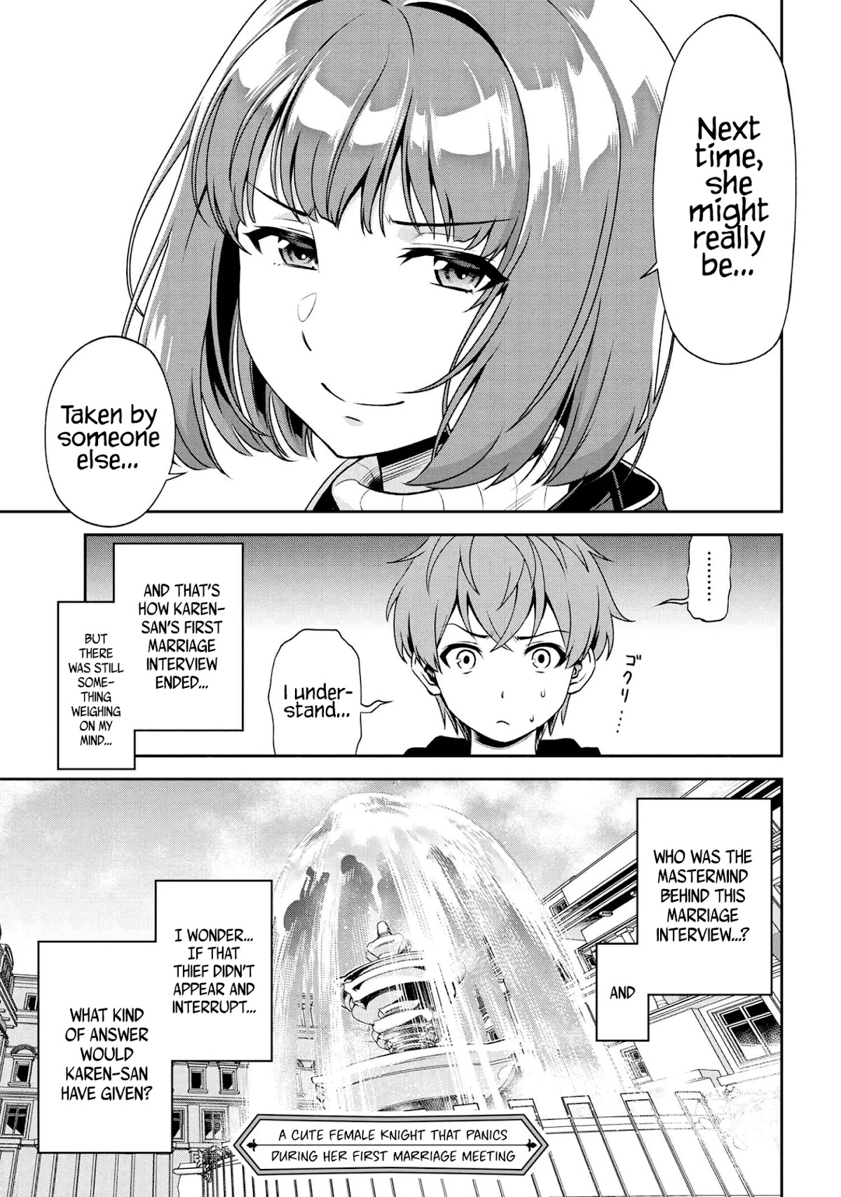 Older Elite Knight Is Cute Only in Front of Me Chapter 7.2 - Page 22
