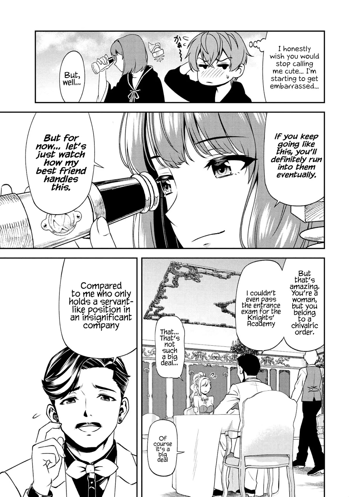 Older Elite Knight Is Cute Only in Front of Me Chapter 7.2 - Page 4
