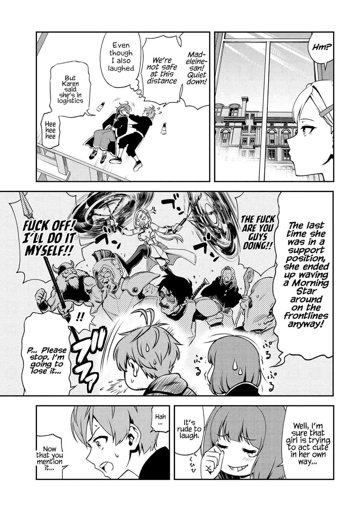 Older Elite Knight Is Cute Only in Front of Me Chapter 7.2 - Page 8