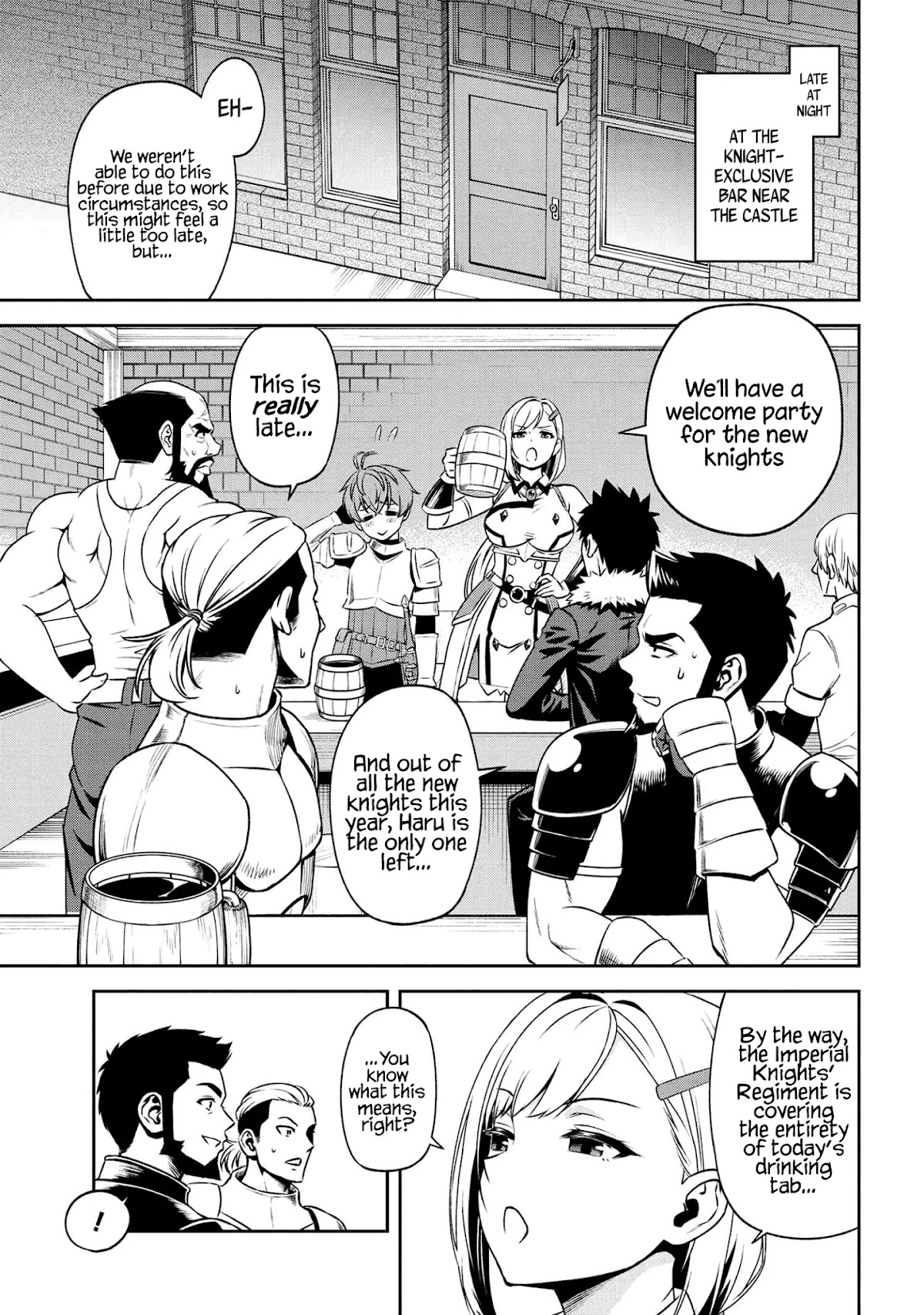 Older Elite Knight Is Cute Only in Front of Me Chapter 8.1 - Page 1