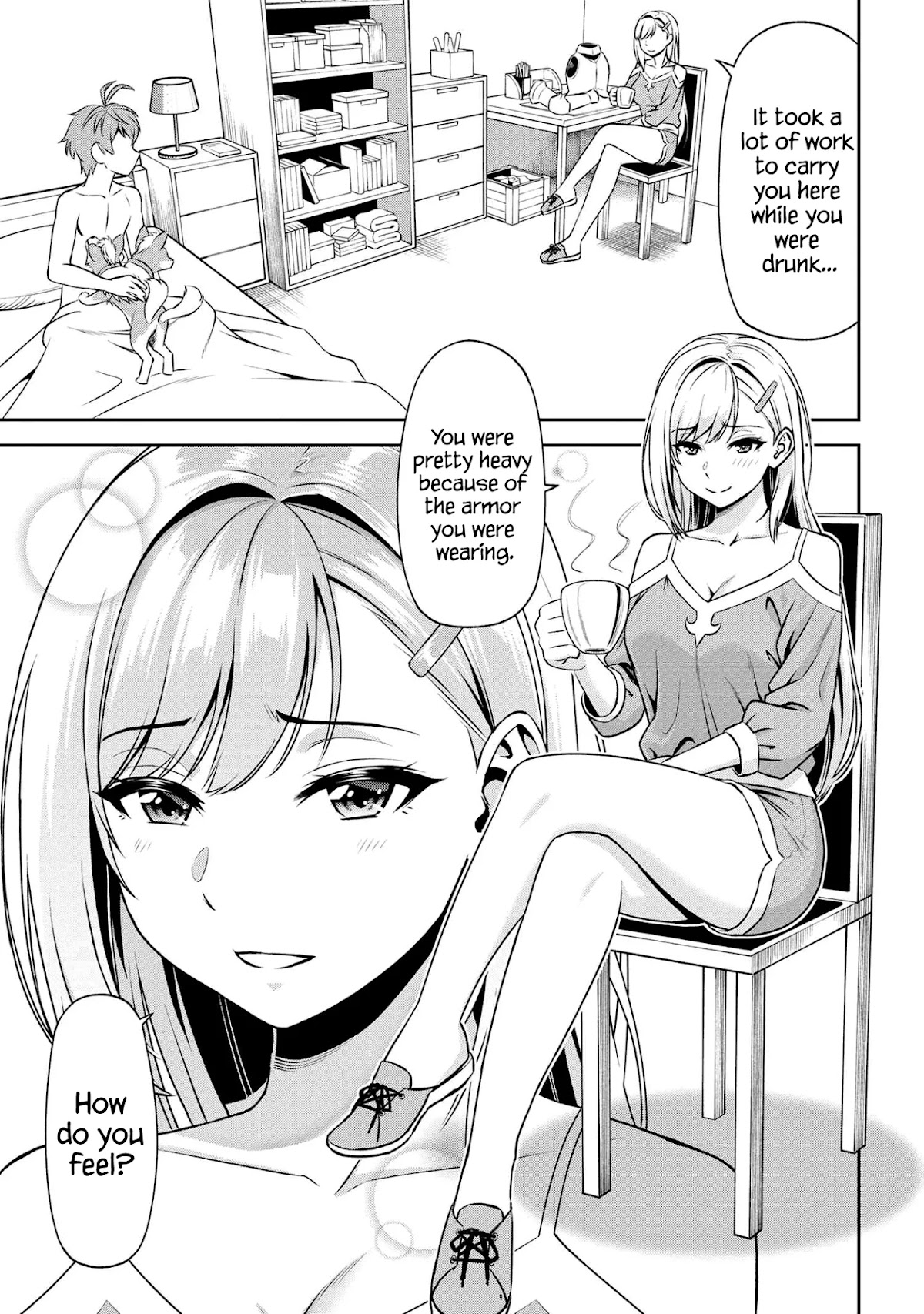 Older Elite Knight Is Cute Only in Front of Me Chapter 8.2 - Page 2
