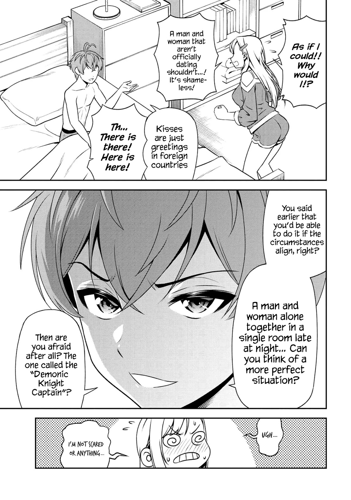 Older Elite Knight Is Cute Only in Front of Me Chapter 8.2 - Page 12