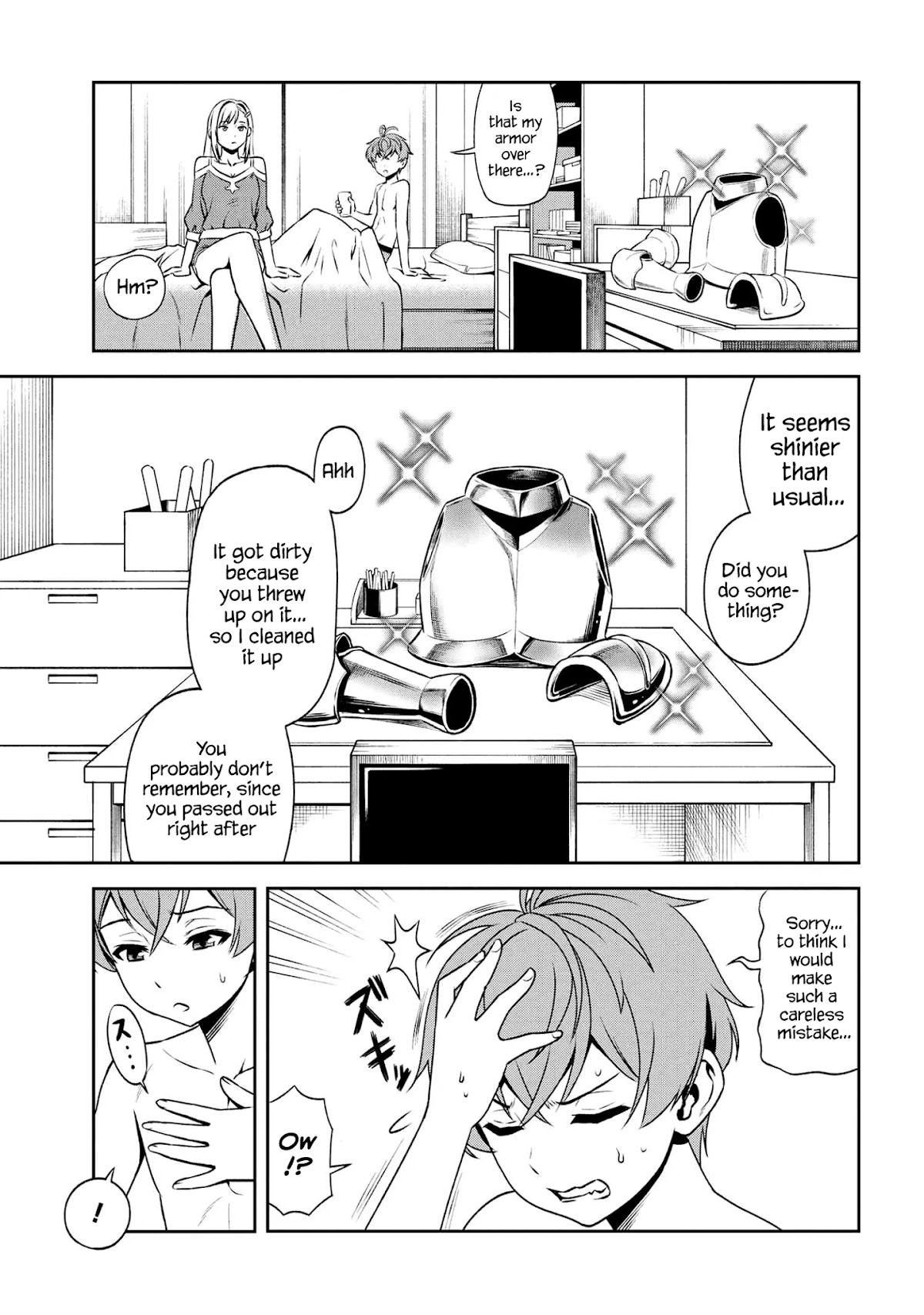 Older Elite Knight Is Cute Only in Front of Me Chapter 8.2 - Page 4