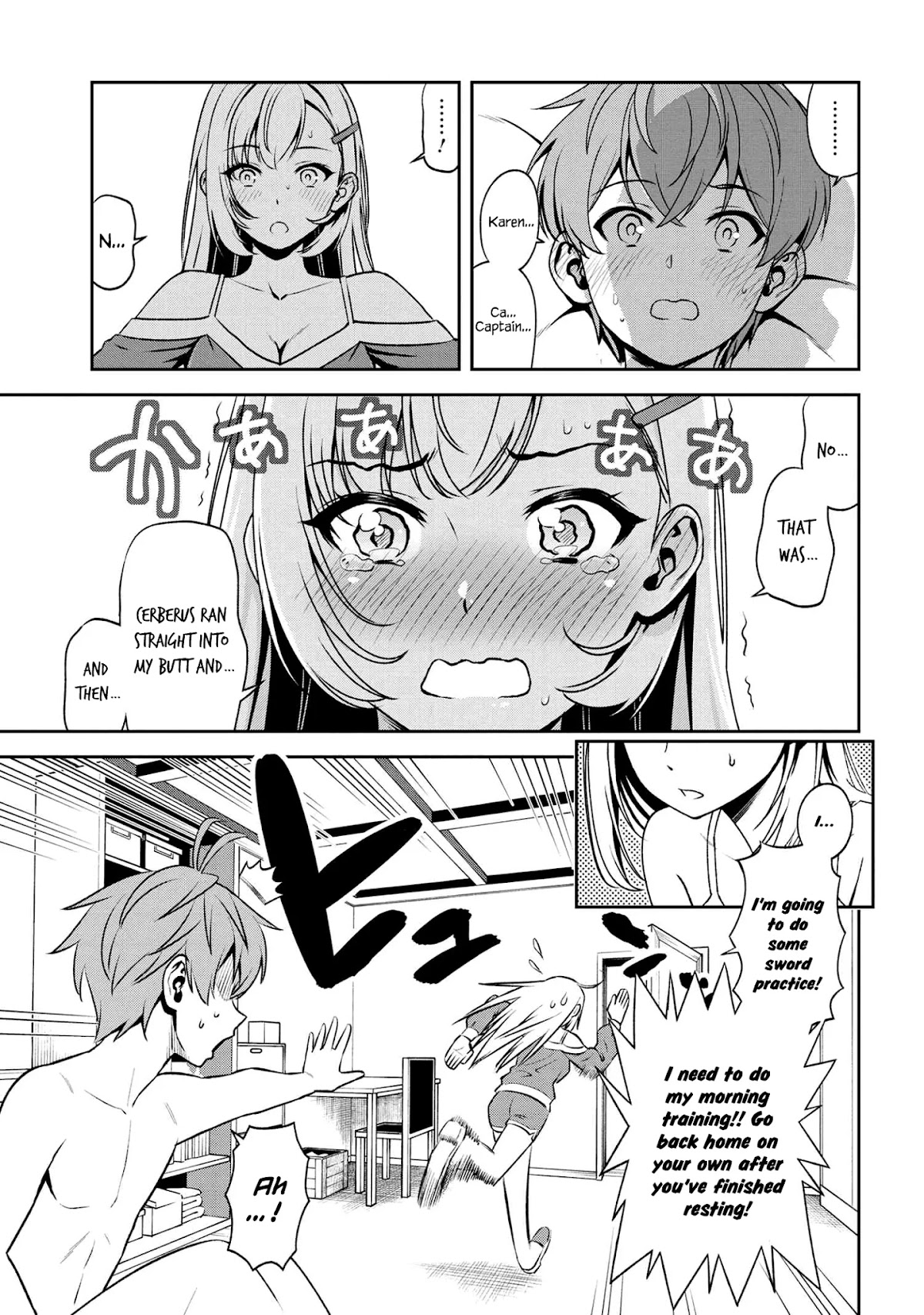 Older Elite Knight Is Cute Only in Front of Me Chapter 9.1 - Page 3