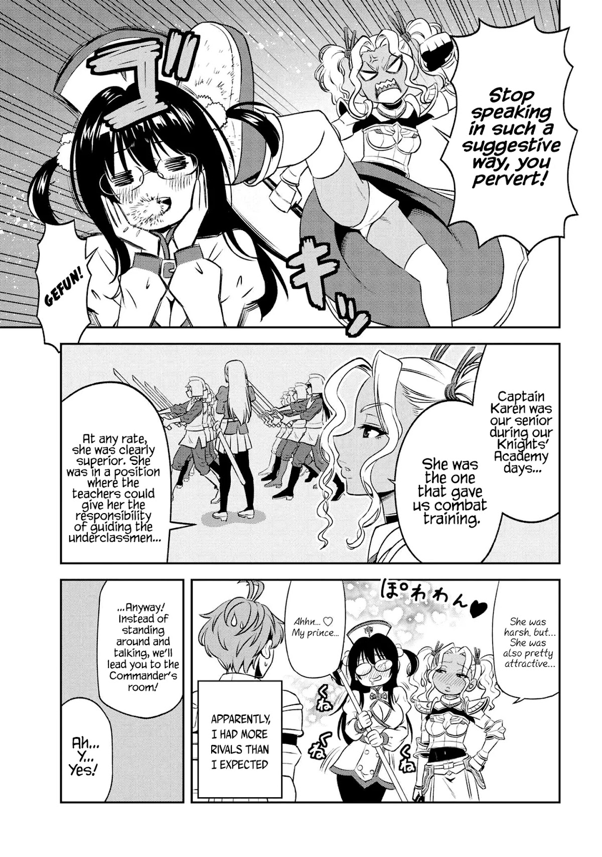 Older Elite Knight Is Cute Only in Front of Me Chapter 9.2 - Page 4
