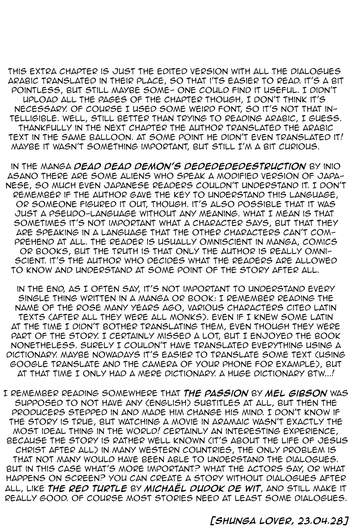 Omega Tribe Chapter 6.5 - Page 1