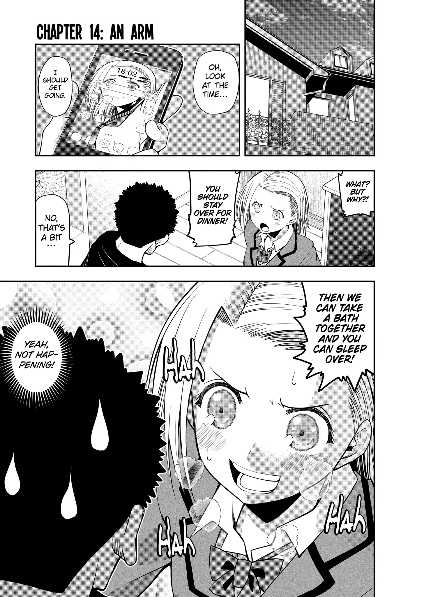 Omoi-san’s Overwhelming Obsession Chapter 14 - Page 1