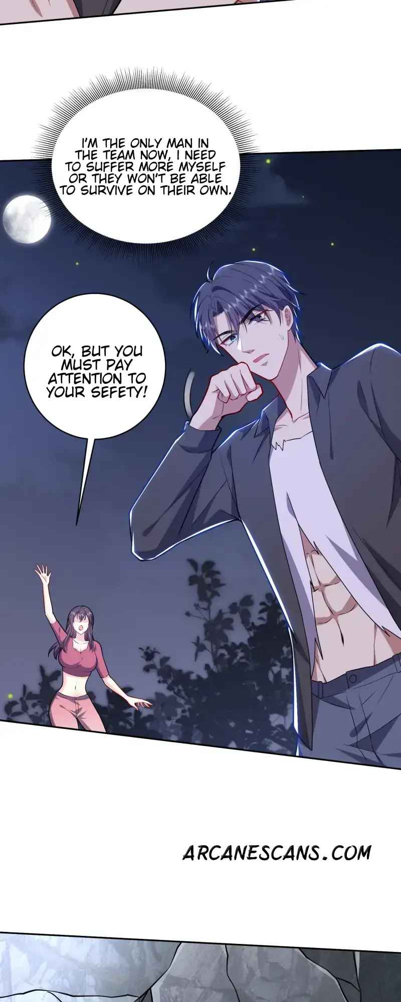 On a Deserted Island With Beautiful Sisters Chapter 8 - Page 17