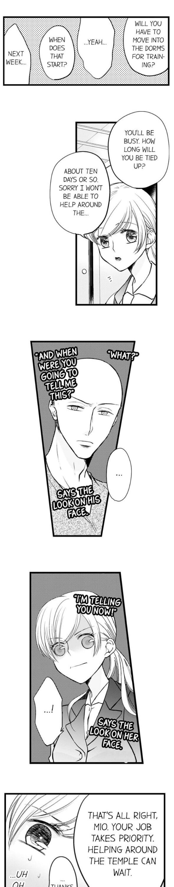 On a Lustful Night Mingling with a Priest Chapter 100 - Page 5