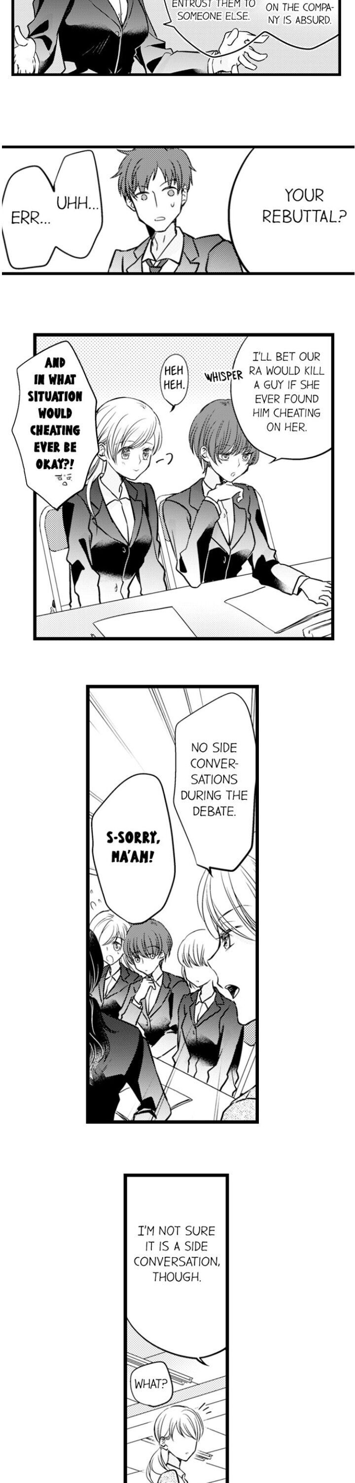 On a Lustful Night Mingling with a Priest Chapter 102 - Page 9