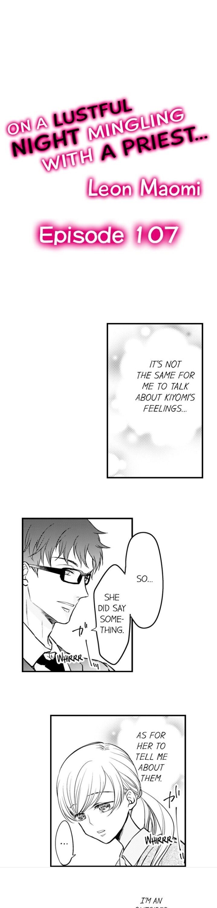 On a Lustful Night Mingling with a Priest Chapter 107 - Page 1
