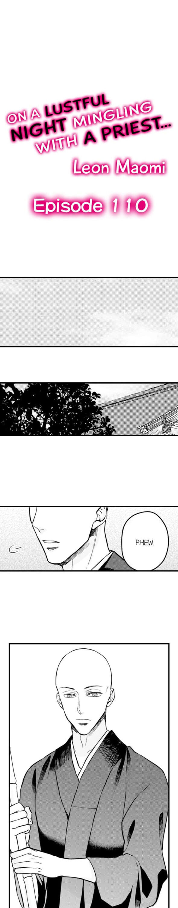 On a Lustful Night Mingling with a Priest Chapter 110 - Page 1