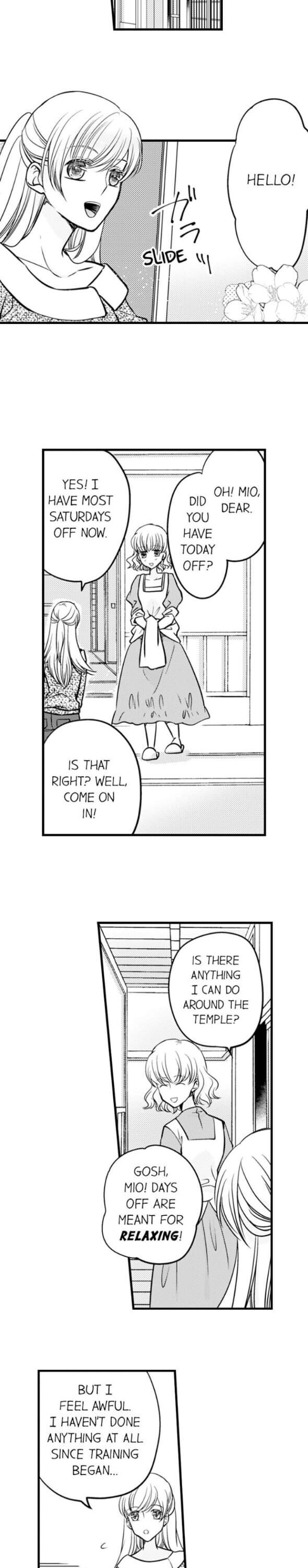 On a Lustful Night Mingling with a Priest Chapter 110 - Page 11