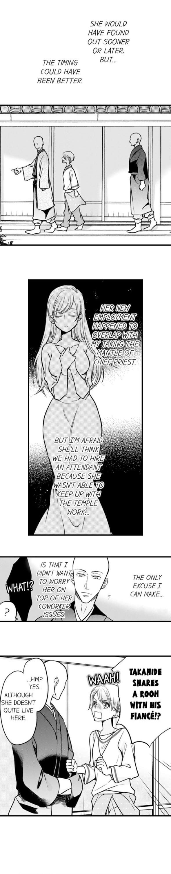 On a Lustful Night Mingling with a Priest Chapter 110 - Page 8