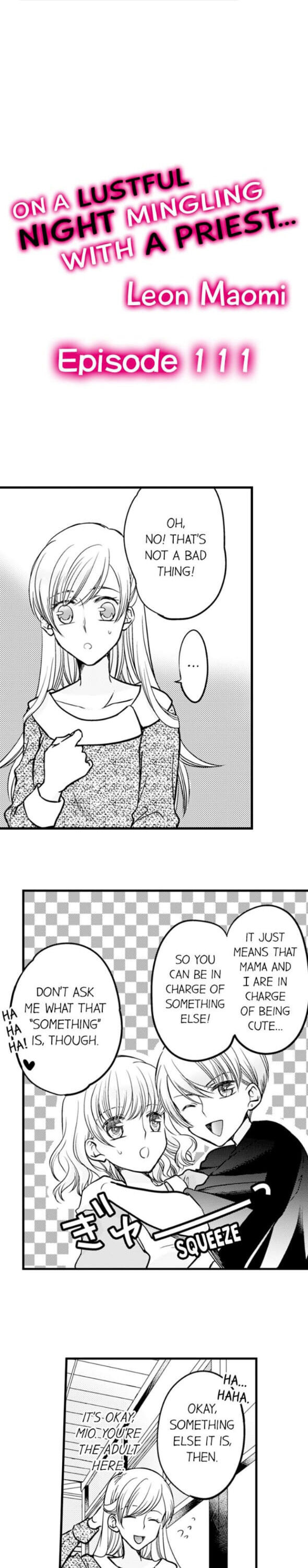 On a Lustful Night Mingling with a Priest Chapter 111 - Page 1