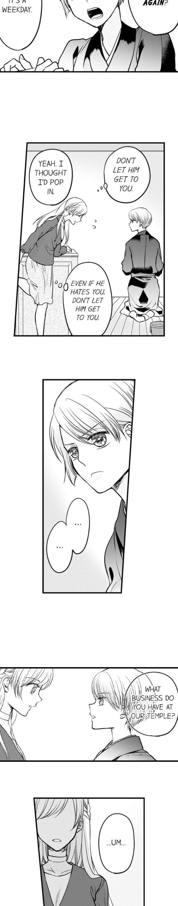 On a Lustful Night Mingling with a Priest Chapter 111 - Page 11