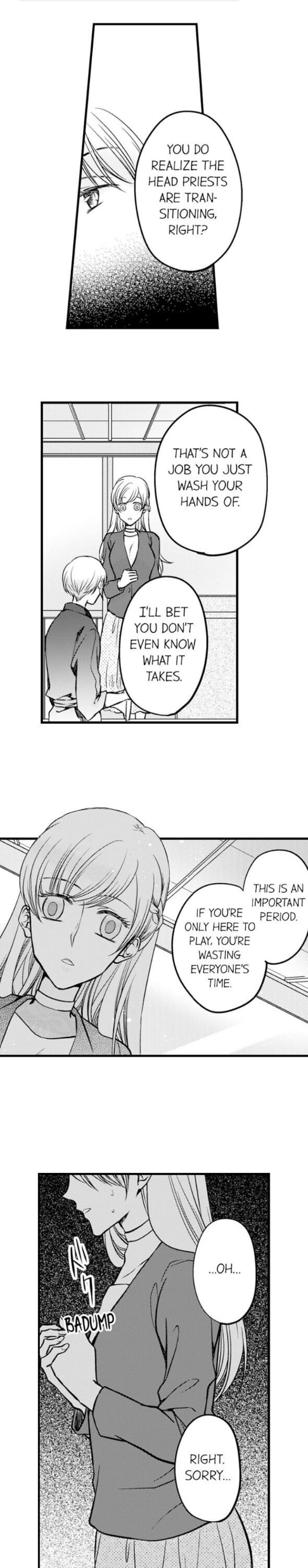 On a Lustful Night Mingling with a Priest Chapter 111 - Page 13