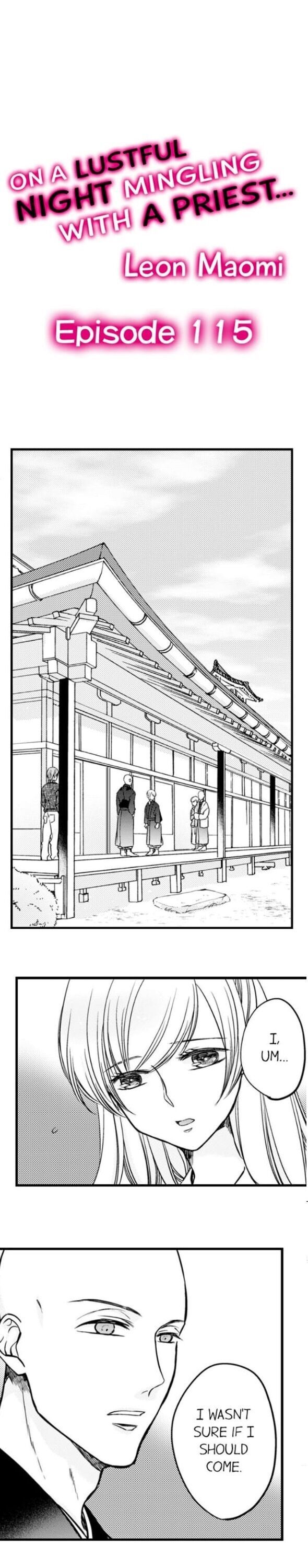 On a Lustful Night Mingling with a Priest Chapter 115 - Page 1