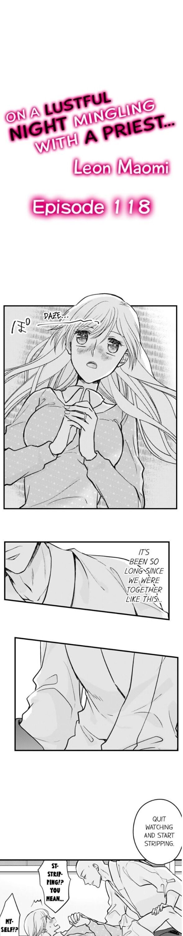 On a Lustful Night Mingling with a Priest Chapter 118 - Page 1