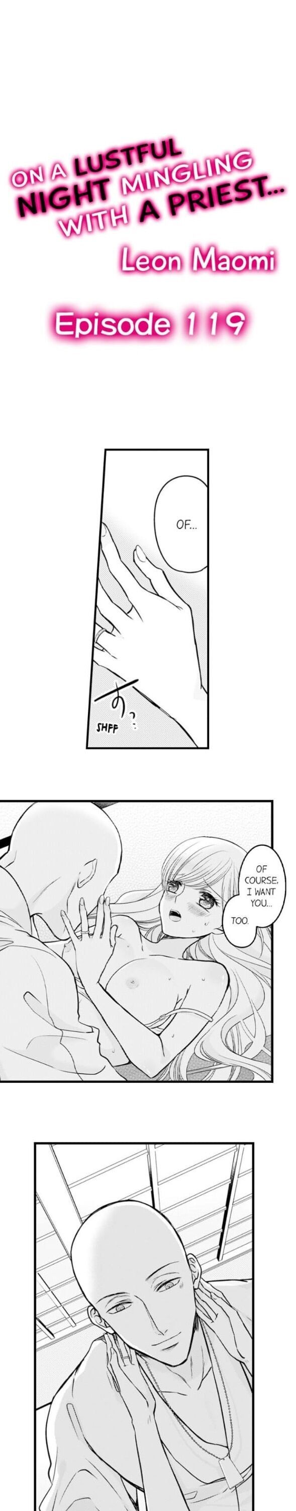 On a Lustful Night Mingling with a Priest Chapter 119 - Page 1