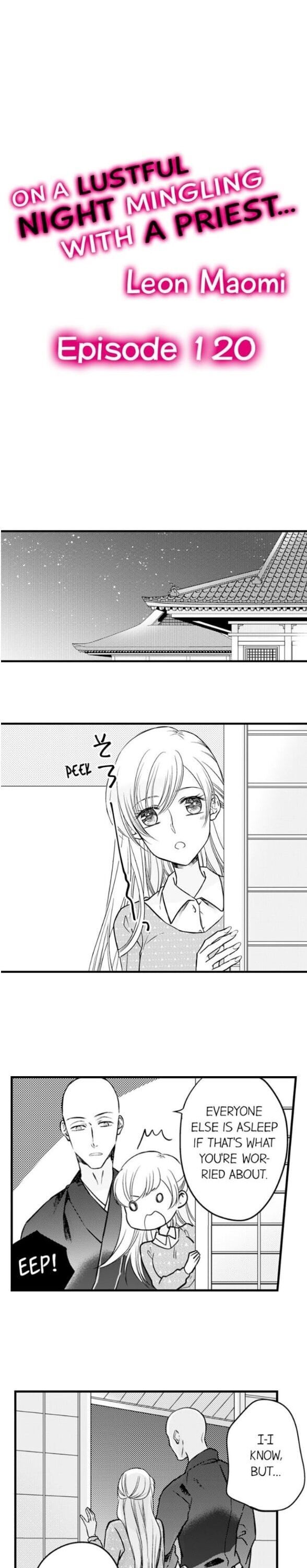 On a Lustful Night Mingling with a Priest Chapter 120 - Page 1