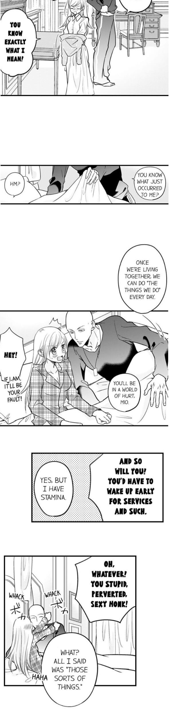 On a Lustful Night Mingling with a Priest Chapter 120 - Page 6