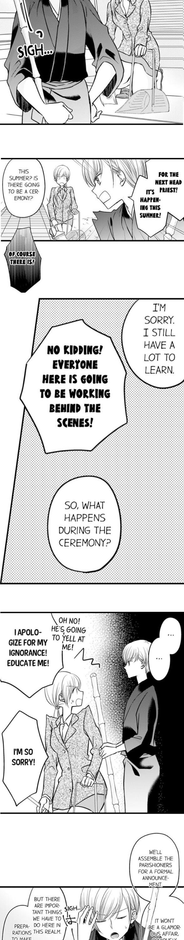 On a Lustful Night Mingling with a Priest Chapter 122 - Page 6