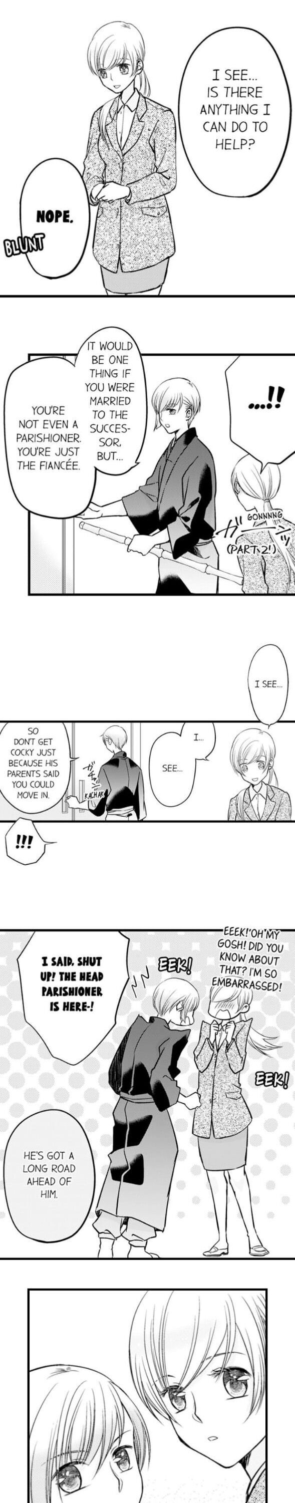 On a Lustful Night Mingling with a Priest Chapter 122 - Page 8