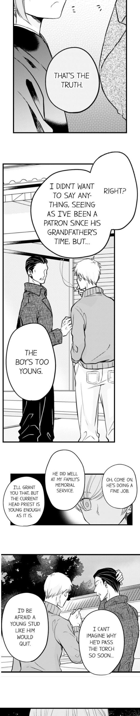 On a Lustful Night Mingling with a Priest Chapter 122 - Page 9