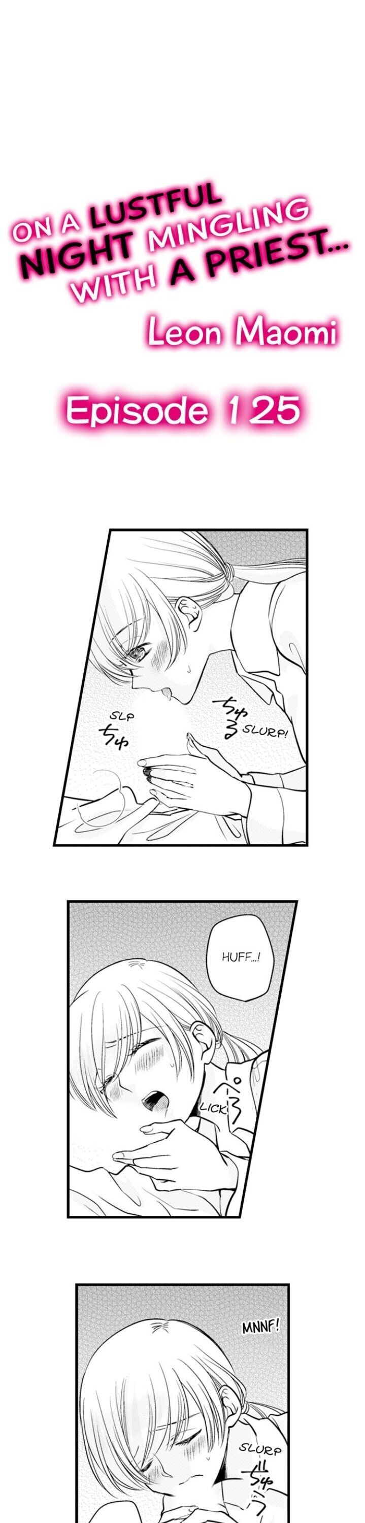 On a Lustful Night Mingling with a Priest Chapter 125 - Page 1