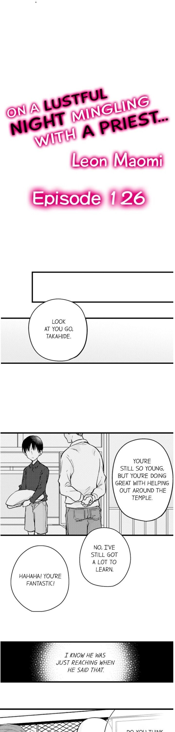 On a Lustful Night Mingling with a Priest Chapter 126 - Page 1