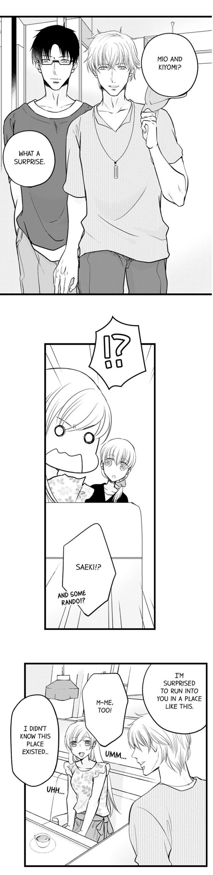 On a Lustful Night Mingling with a Priest Chapter 128 - Page 9