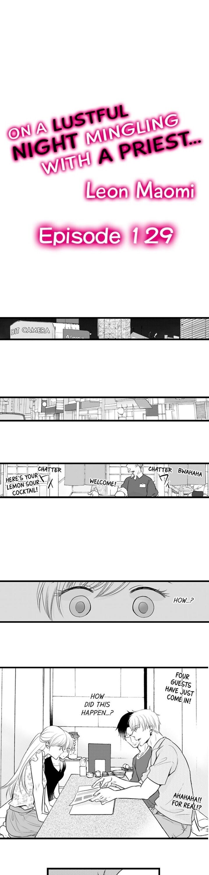 On a Lustful Night Mingling with a Priest Chapter 129 - Page 1