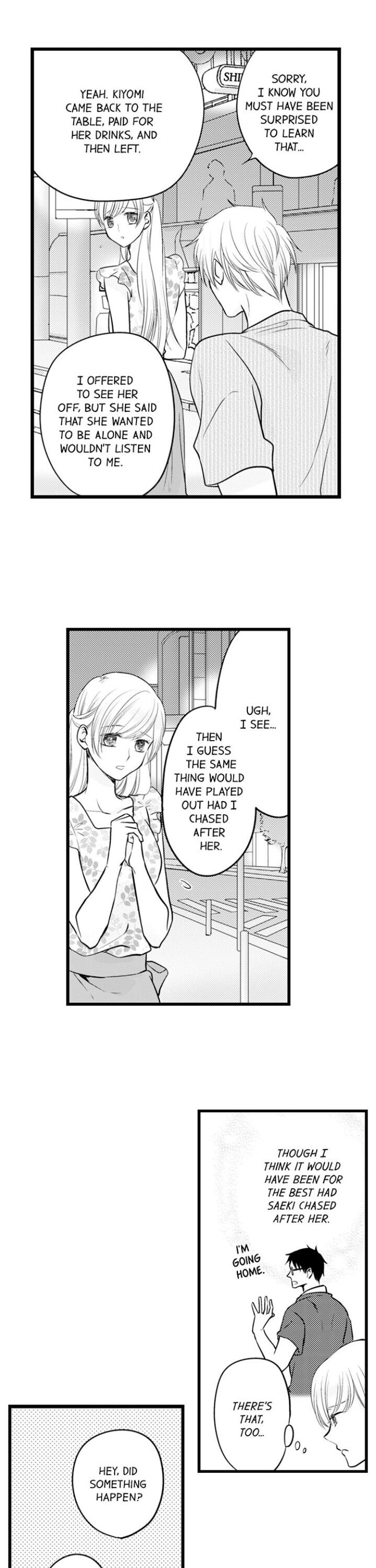 On a Lustful Night Mingling with a Priest Chapter 130 - Page 9