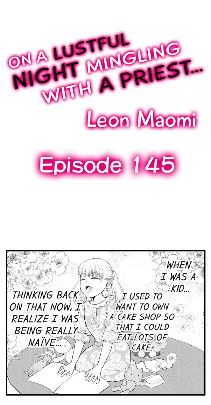 On a Lustful Night Mingling with a Priest Chapter 145 - Page 1