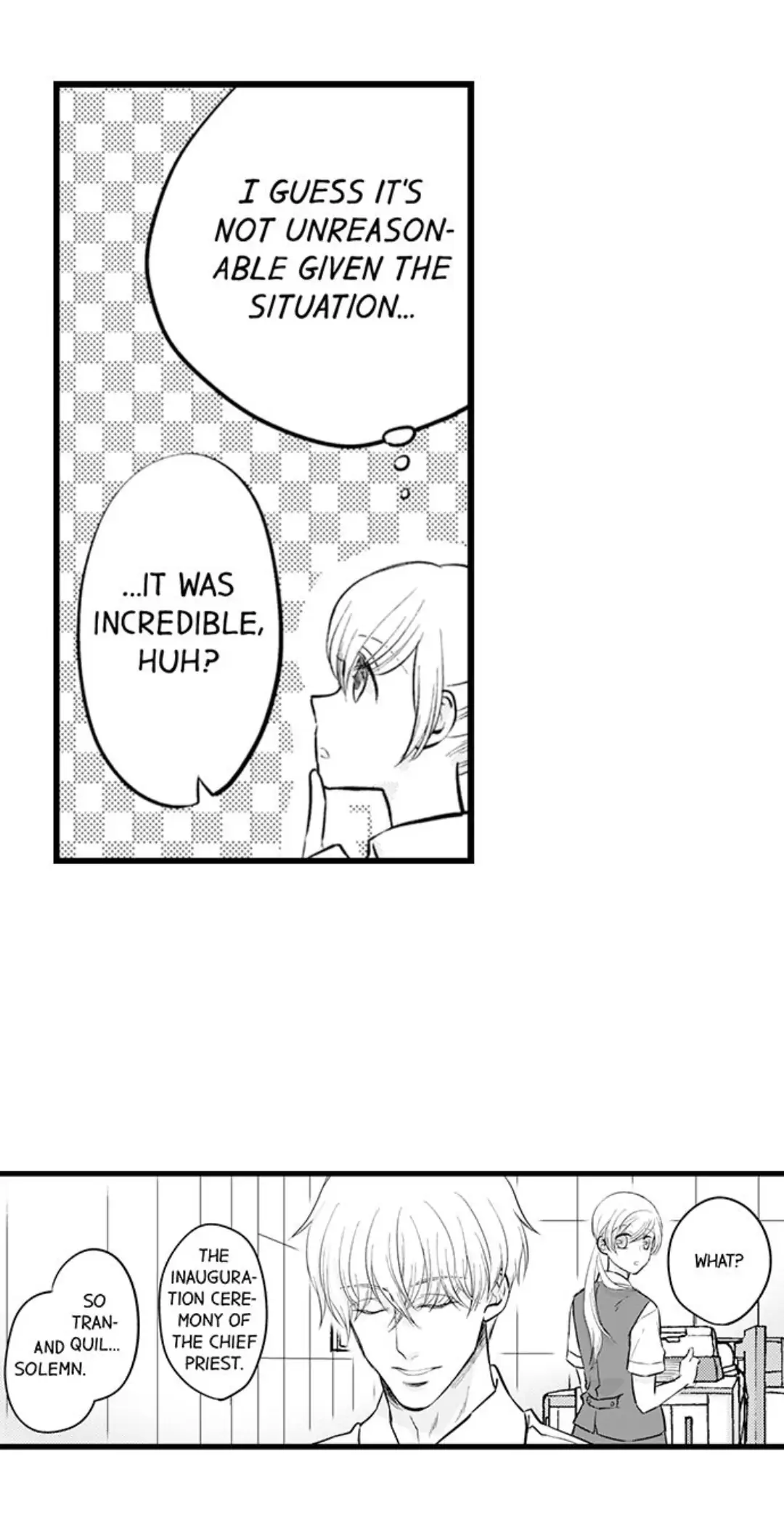 On a Lustful Night Mingling with a Priest Chapter 156 - Page 21