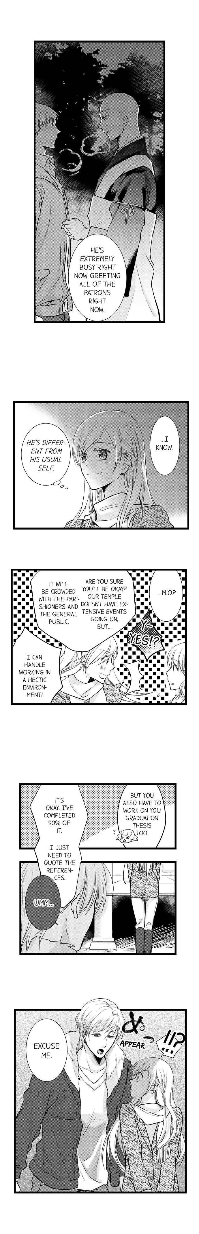 On a Lustful Night Mingling with a Priest Chapter 47 - Page 3