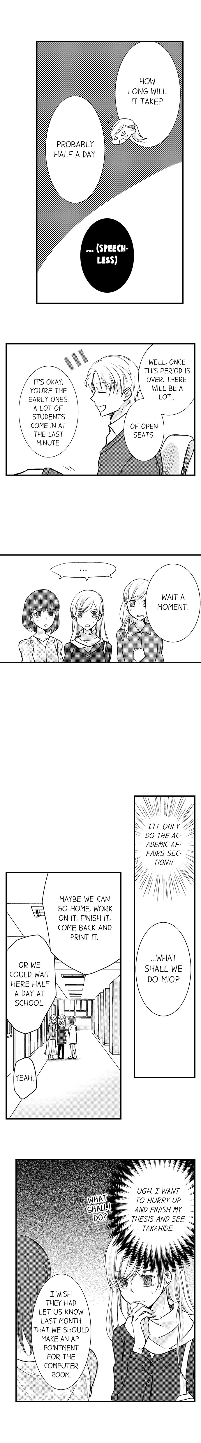 On a Lustful Night Mingling with a Priest Chapter 49 - Page 8
