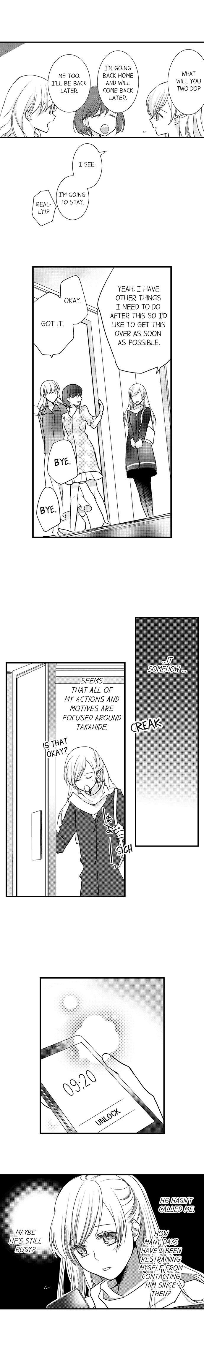 On a Lustful Night Mingling with a Priest Chapter 49 - Page 9