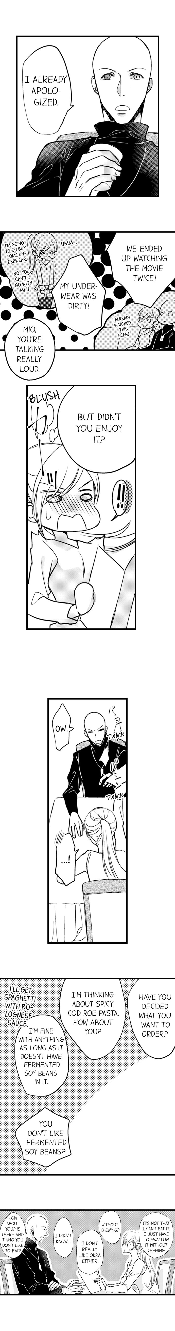 On a Lustful Night Mingling with a Priest Chapter 65 - Page 8