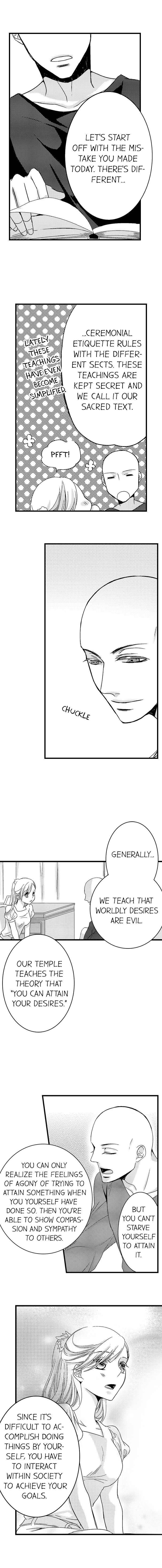 On a Lustful Night Mingling with a Priest Chapter 8 - Page 6