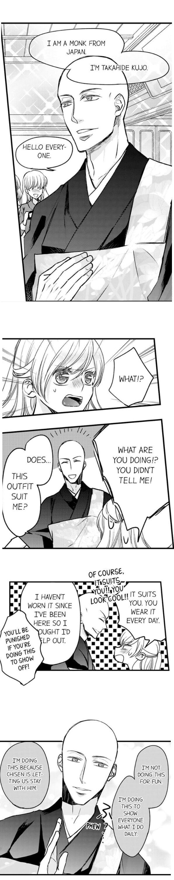On a Lustful Night Mingling with a Priest Chapter 80 - Page 3